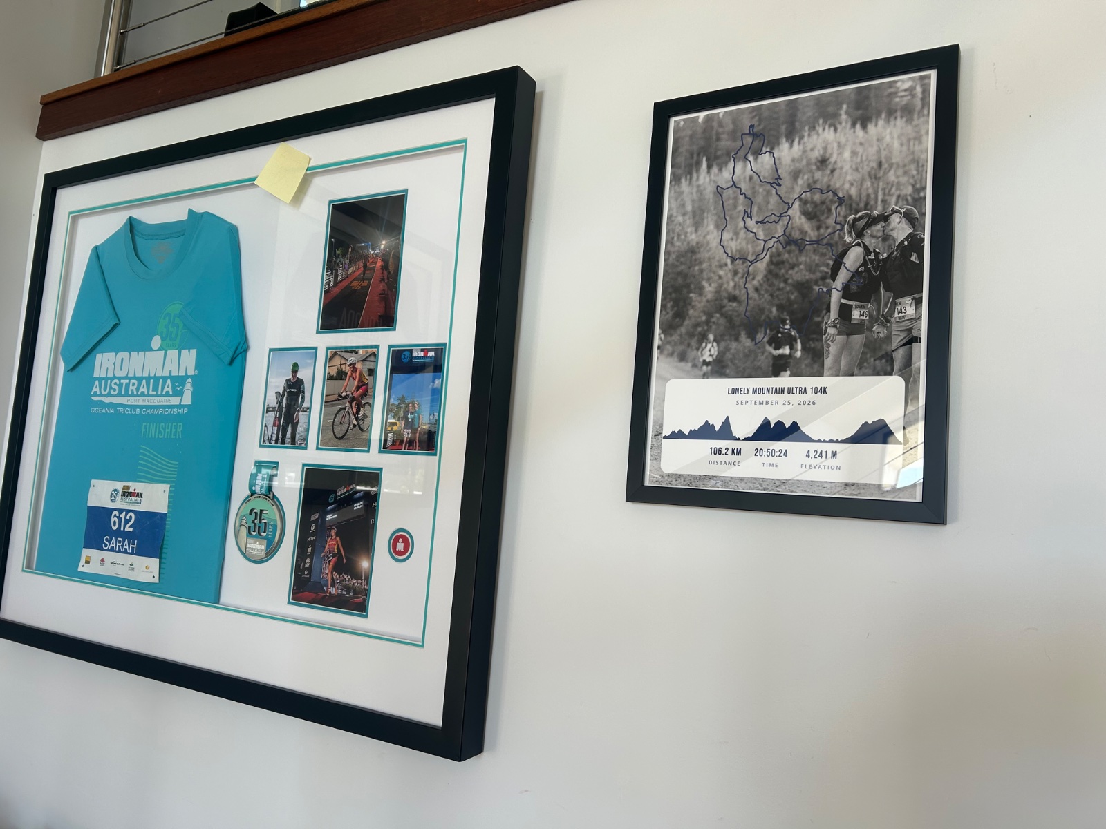 Customer photo of their Athlete Prints order